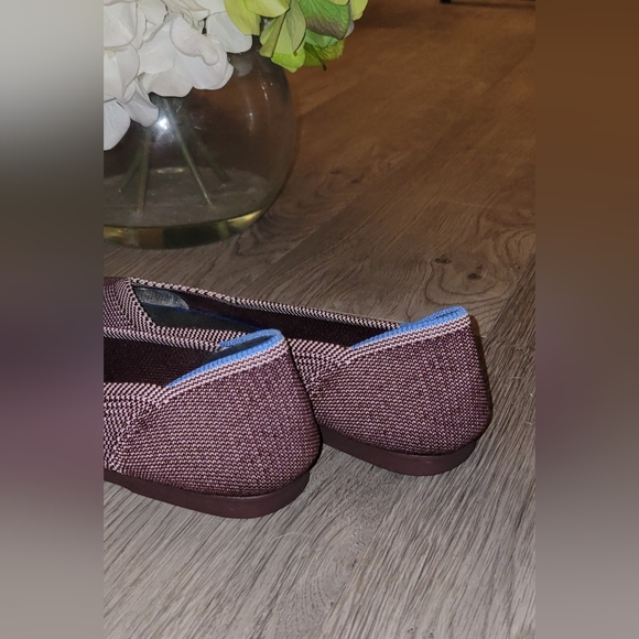 Rothy's The Flat Birdseye Plum Round Toe Flats, Women's Size 6.5, EU 37 - Picture 7 of 16